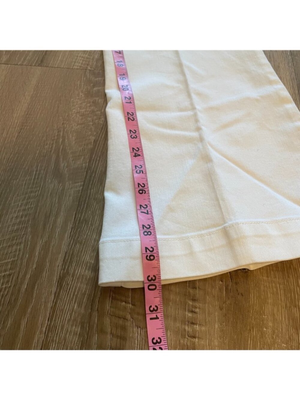 The Limited Denim Fit & Flare 678 Women's Size 14 White Jeans High Waist Y2K - Picture 8 of 11